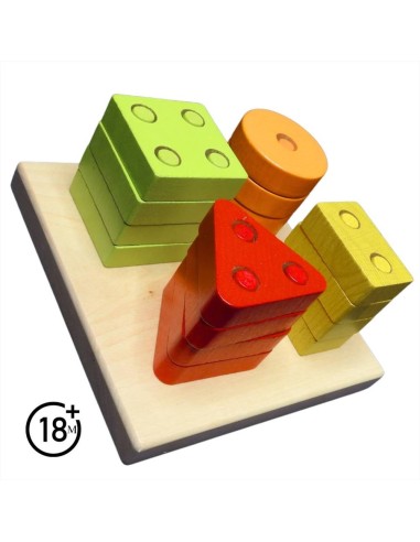 Gioco per bambini di Forme e Colori in Legno Educativo  - Vendita onli