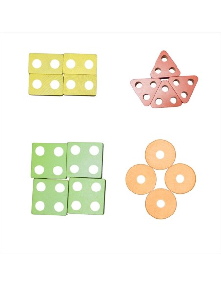 Gioco per bambini di Forme e Colori in Legno Educativo  - Vendita onli