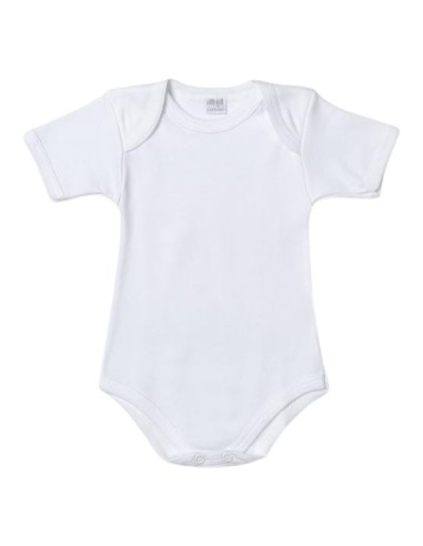 Body All'americana Neonato BiancO AF890 - Caldo Cotone Felpato Ellepi 