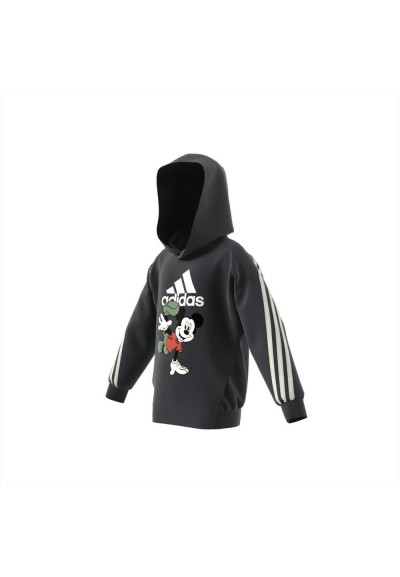 Felpa Felpa Disney Mickey Mouse con cappuccio logo adidas