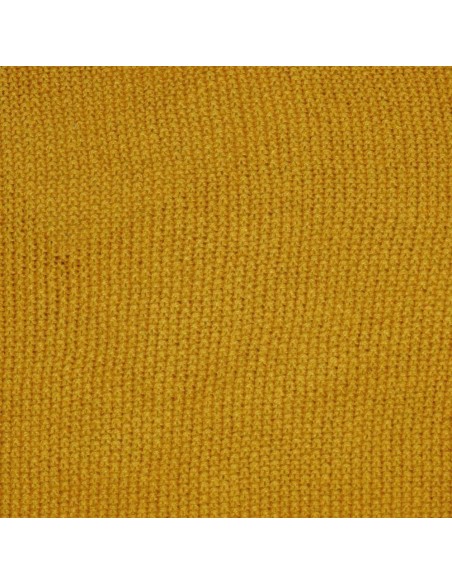 Maglioncino Neonato Senape con Dettaglio Baffi di Felino  - Vendita Mo