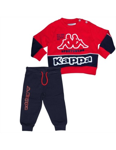 Completo Bambino Kappa "Play Your Game" - Felpa e Pantaloni Sportivi