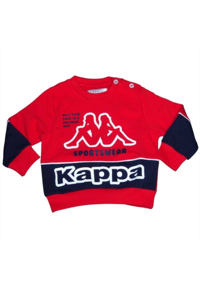 Completo Bambino Kappa "Play Your Game" - Felpa e Pantaloni Sportivi