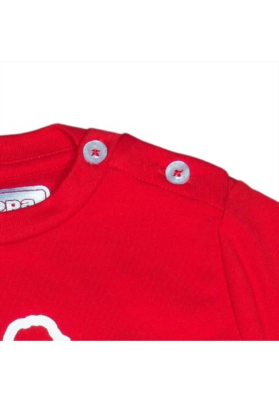 Completo Bambino Kappa "Play Your Game" - Felpa e Pantaloni Sportivi