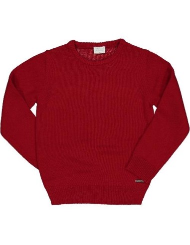 Maglione Rosso a Girocollo per Ragazzi:  - Vendita Moda sportiva