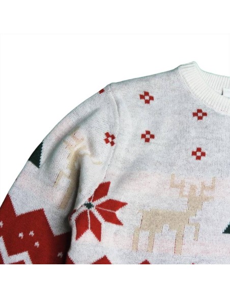 Maglione Natalizio Bambino Renne e Stelle  - Vendita Moda sportiva