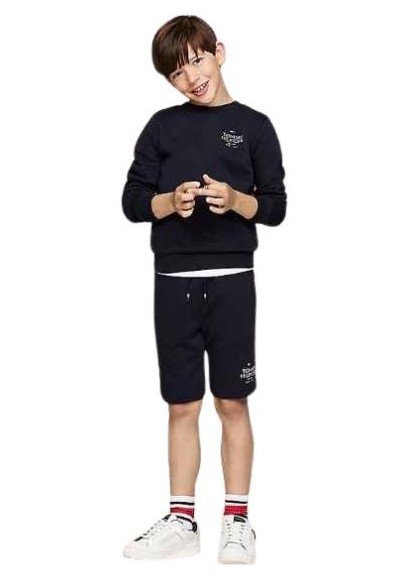 Felpa Tommy Hilfiger con scollatura rotonda.  - Vendita Moda sportiva