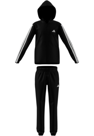 Tuta Adidas Ragazzi Cotton Garzato 3‑Stripes, J 3S FT TS 220  - Vendit