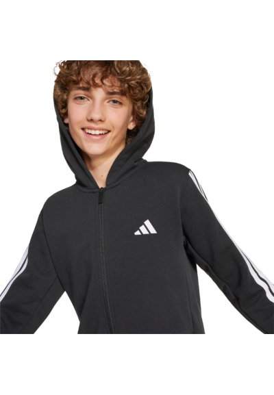 Tuta Adidas Ragazzi Cotton Garzato 3‑Stripes, J 3S FT TS 220  - Vendit