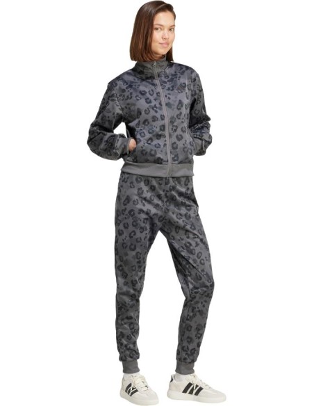 Tuta Adidas da Donna W FLCZY AOP TS, Stampa Leopardata E Comfort - Ven