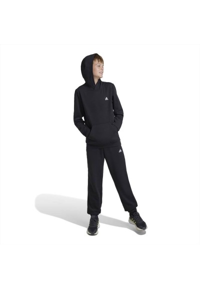 Pantaloni tuta neri da ragazzo con elastico in caviglia - Modello J SL