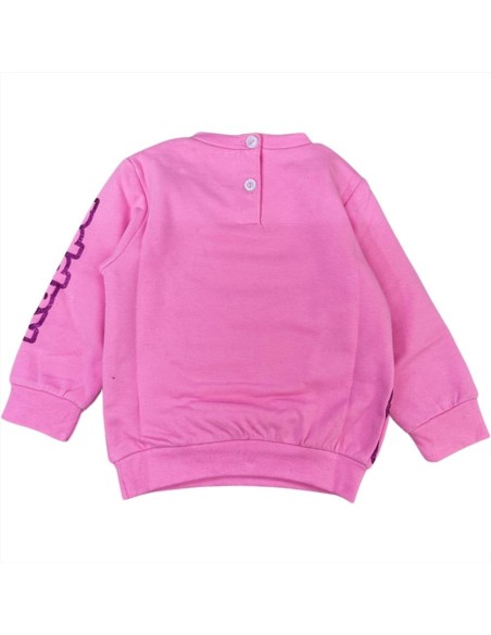 Tuta rosa da Bambina con Cuori Magici Kappa  - Vendita Moda sportiva