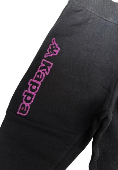 Tuta rosa da Bambina con Cuori Magici Kappa  - Vendita Moda sportiva