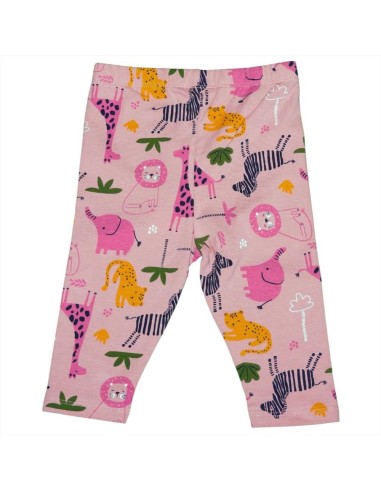 Leggings Neonata Rosa Safari Avventura  - Vendita Moda sportiva 2