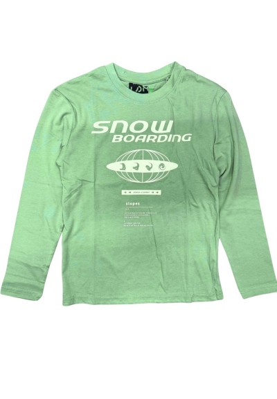 T-Shirt da Ragazzo Snow Boarding  - Vendita Moda sportiva