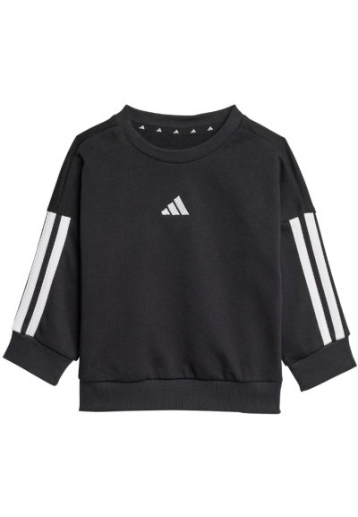 Tuta Neonato Unisex adidas I 3S FT JOG140 in Cotone Garzato  - Vendita