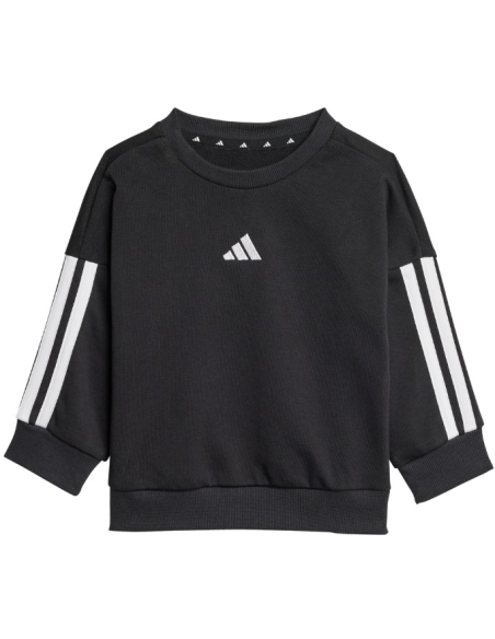 Tuta Neonato Unisex adidas I 3S FT JOG140 in Cotone Garzato  - Vendita