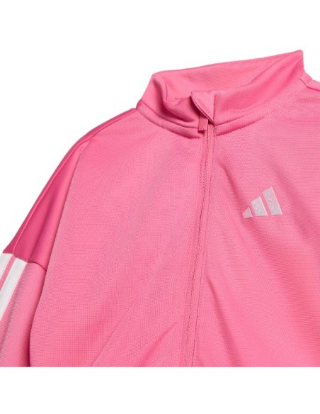 Tuta Adidas  3S TR TS 205, Neonata Pink Energy 3 Strisce  Rosa e Nero 