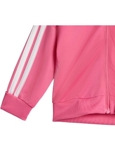 Tuta Adidas  3S TR TS 205, Neonata Pink Energy 3 Strisce  Rosa e Nero 