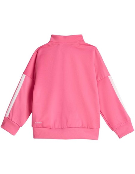 Tuta Adidas  3S TR TS 205, Neonata Pink Energy 3 Strisce  Rosa e Nero 