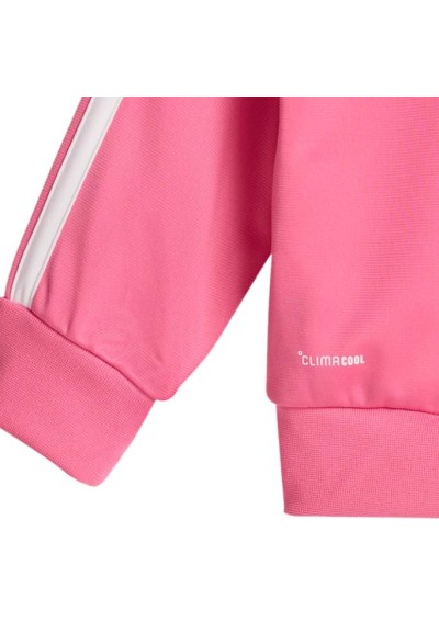 Tuta Adidas  3S TR TS 205, Neonata Pink Energy 3 Strisce  Rosa e Nero 