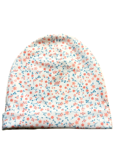 Cuffietta neonato Fior di Nuvola in Cotone Morbido  - Vendita Moda spo