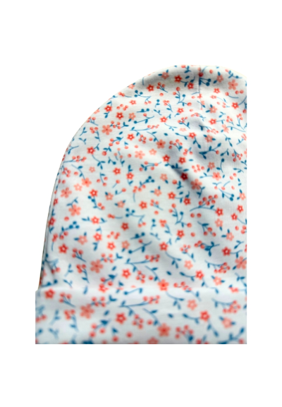 Cuffietta neonato Fior di Nuvola in Cotone Morbido  - Vendita Moda spo