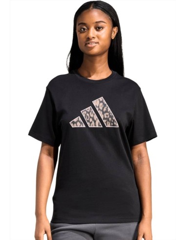 T-shirt Nera da Donna adidas Animal T  - Vendita Moda sportiva