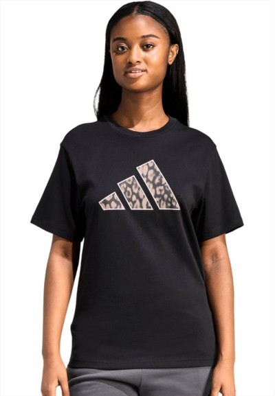 T-shirt Nera da Donna adidas Animal T  - Vendita Moda sportiva