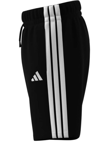 Pantaloncino adidas sportivo, ragazzi nero 3 Strisce Laterali.  - Vend