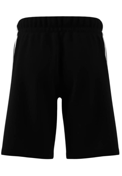 Pantaloncino adidas sportivo, ragazzi nero 3 Strisce Laterali.  - Vend