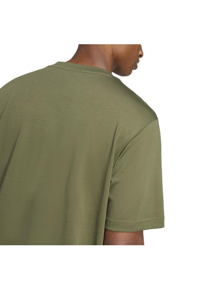 Adidas M BL SJ T Maglietta da Uomo 3 Bar Logo Verde  - Vendita Moda sp