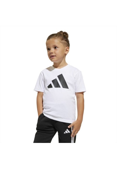 T-Shirt bambino LK BL TEE 160, adidas bianca.  - Vendita online | GBMs