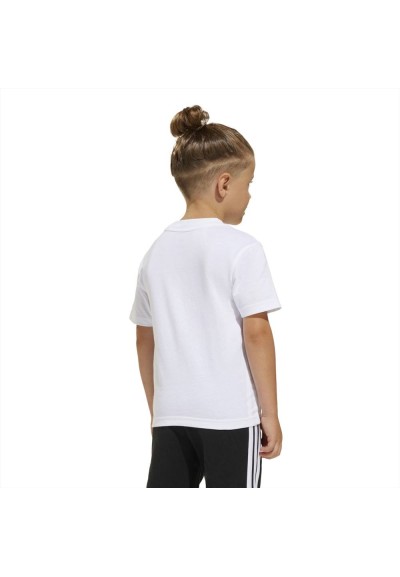 T-Shirt bambino LK BL TEE 160, adidas bianca.  - Vendita online | GBMs