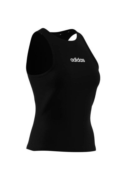 canotta adidas, donna jersey di cotone nera  - Vendita Moda sportiva