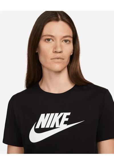 T-Shirt nike, donna nera.  - Vendita Moda sportiva