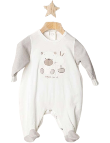 Tutina neonato in jersey orsacchiotto  Gary  - Vendita Moda sportiva 2