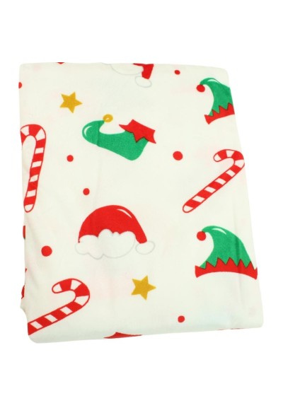 Copertina Pile Natalizia  – Interno Peloso Sherpa Unisex  - Vendita Mo