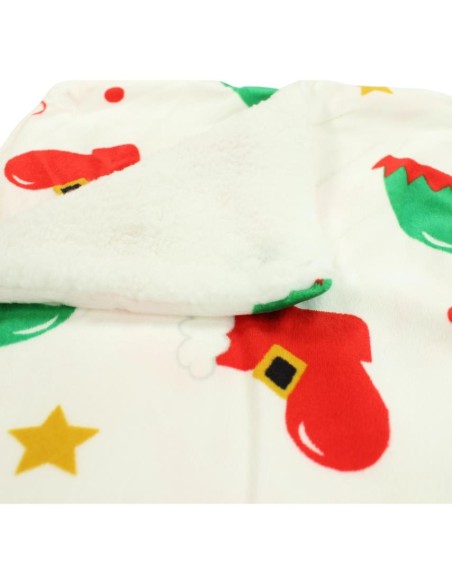 Copertina Pile Natalizia  – Interno Peloso Sherpa Unisex  - Vendita Mo