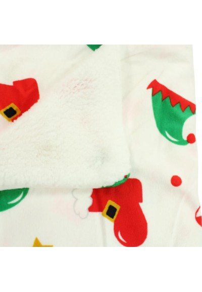 Copertina Pile Natalizia  – Interno Peloso Sherpa Unisex  - Vendita Mo