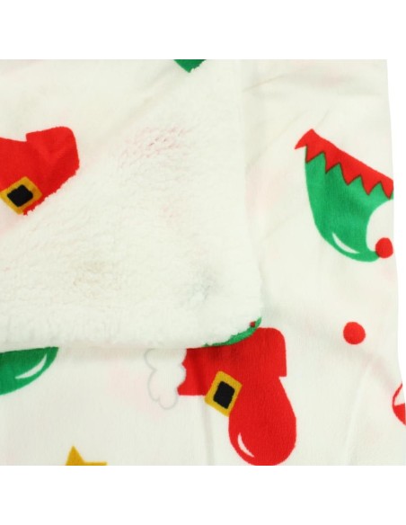 Copertina Pile Natalizia  – Interno Peloso Sherpa Unisex  - Vendita Mo