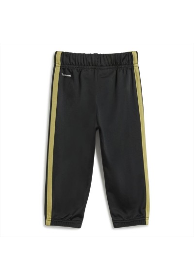 Tutina zip unisex neonato Adidas con iconiche 3 strisce oro  - Vendita