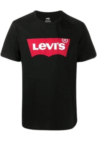T-shirt levi's ragazzo, nera con logo Levi's.  - Vendita Moda sportiva