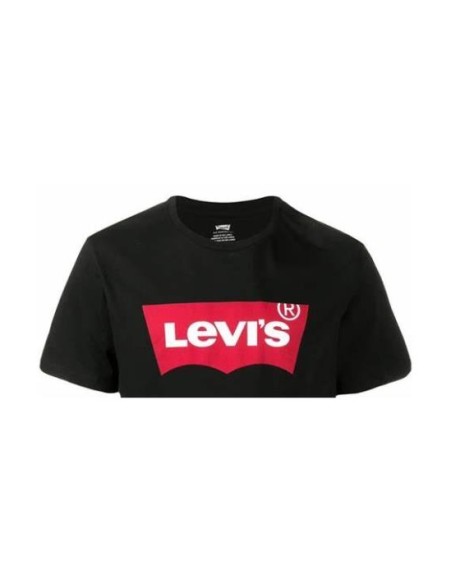 T-shirt levi's ragazzo, nera con logo Levi's.  - Vendita Moda sportiva