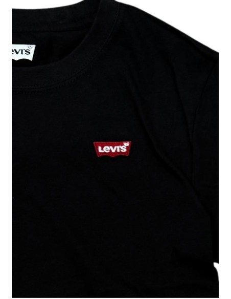 Maglietta Levi's Ragazzi Unisex Nera a Manica Corta – Stile Iconico co