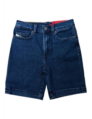 Bermuda ragazzo in jeans blu scuro Diesel, D MACS SH J  - Vendita Moda