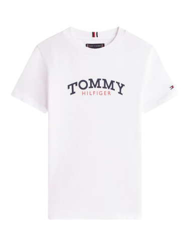 T-Shirt Tommy Hilfiger Bambino e Ragazzo Monogram Graphic Cotone  - Ve 2