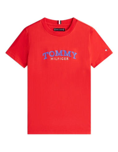 T-Shirt Tommy Hilfiger Bambino e Ragazzo Monogram Graphic Cotone  - Ve 2