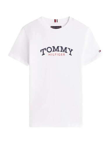 T-Shirt Tommy Hilfiger Bambino e Ragazzo Monogram Graphic Cotone  - Ve 2