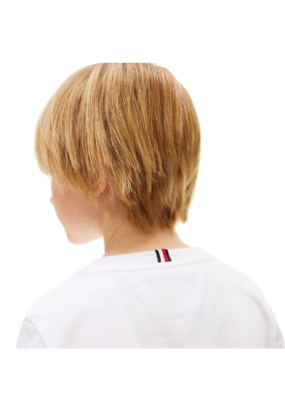 T-Shirt Tommy Hilfiger Bambino e Ragazzo Monogram Graphic Cotone  - Ve